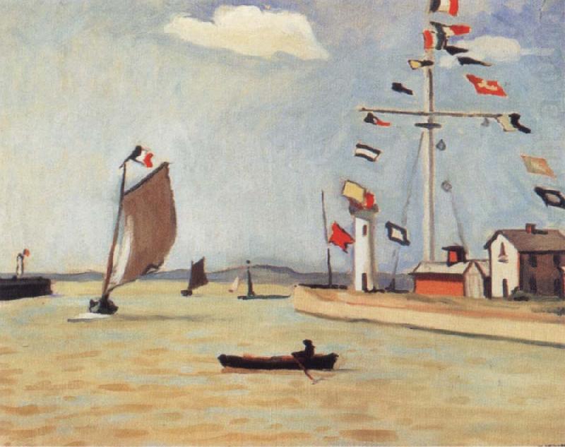 Harbour at Honfleur, Marquet, Albert